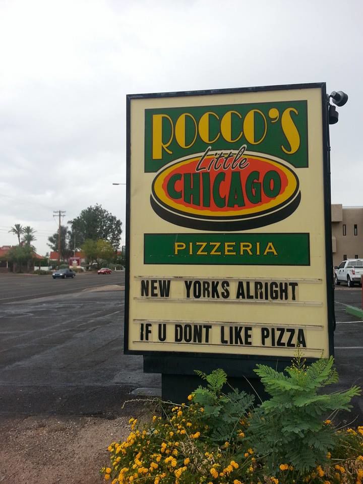 The pizza battle between two cities